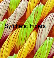 What are synthetic fibers?